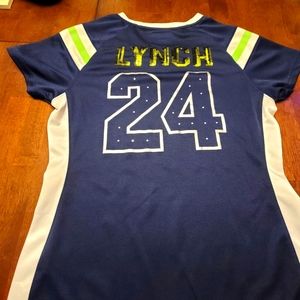 Seahawks Lynch jersey sequence